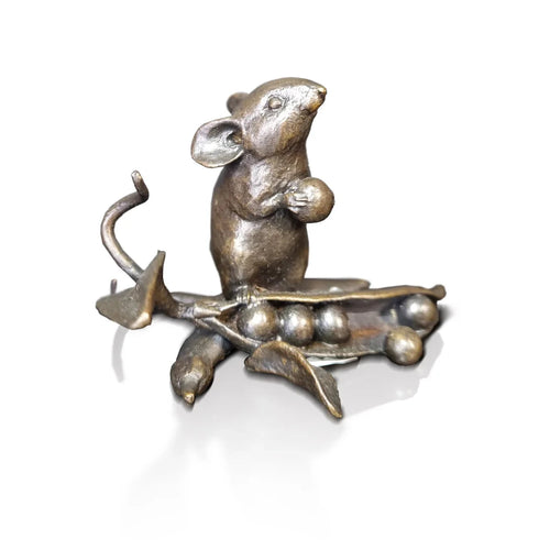 Richard Cooper Mouse with Peapod Sculpture Catherine Best Dev 