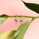Waves Emerald Earrings Catherine Best 