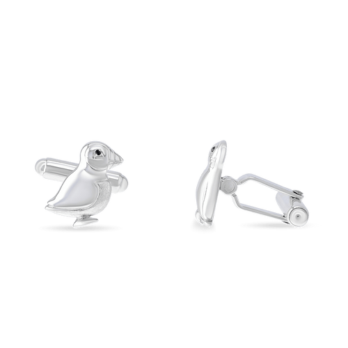 George the Puffin Cufflinks Catherine Best 
