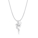 The Phoenix Pendant Catherine Best Silver Pendant with 18 inch chain 