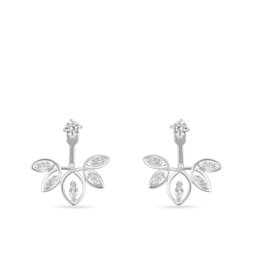 Silver Victoria Earrings Catherine Best 