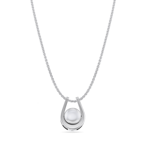 Buddha Pendant Catherine Best 18ct White Gold Pendant with 18 inch spiga chain 