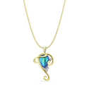 Lake Wanaka Pendant Catherine Best Dev Pendant on an 18