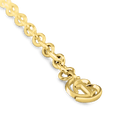 CB Charm Bracelet Catherine Best Dev 9ct Yellow Gold With CB Charm only 
