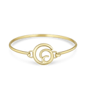 Belvoir Bangle Catherine Best 9ct Yellow Gold 60mm Diameter 