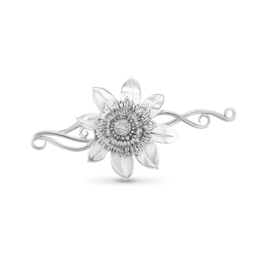 Clematis Empress Brooch Catherine Best Dev 