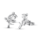 Pisces Moon-sign Cufflinks Catherine Best Dev Silver 