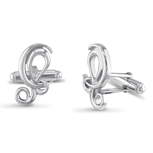 Leo Moon-sign Cufflinks Catherine Best Dev Silver 