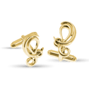 Leo Moon-sign Cufflinks Catherine Best Dev 9ct Yellow Gold 