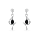 Chords of Love Earrings Catherine Best Onyx 
