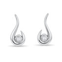 Twist Earrings Catherine Best Silver 