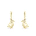 George the Puffin Earrings Catherine Best Drop 9ct Yellow Gold 