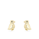 George the Puffin Earrings Catherine Best Stud 9ct Yellow Gold 