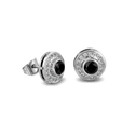 Wishing Well Earrings Catherine Best Dev Black Diamond Platinum 