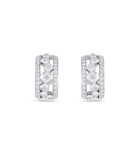 Effervescent Earrings Catherine Best 18ct White Gold 