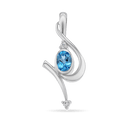 Chords of Love Pendant Catherine Best Blue Topaz Pendant 