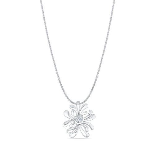 Fleur Pendant Catherine Best Pendant on a 18