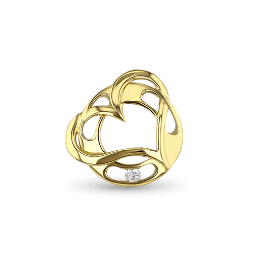 Love For Life Pendant Catherine Best Dev 9ct Yellow Gold Standard Pendant