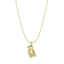 George The Puffin Pendant - 9ct Yellow Gold Catherine Best Pendant on an 18