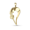 Inner Balance Pendant Catherine Best Dev 9ct Yellow Gold Pendant 