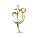 Aries Moon-sign Pendant Catherine Best Dev 9ct Yellow Gold Pendant 
