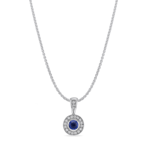 Sapphire Wishing Well Pendant Catherine Best Dev 