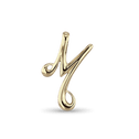 Initial M Love Letter Pendant Catherine Best Dev 9ct Yellow Gold Pendant 