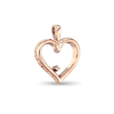 I Love You Pendant Catherine Best Dev 9ct Red Gold Pendant 