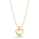 I Love You Pendant Catherine Best Dev 18ct Yellow Gold Pendant on a 18
