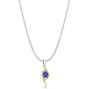 St Lucia Pendant Catherine Best Pendant on a 18