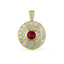 Loves Flare Pendant Catherine Best Dev Pendant Ruby 