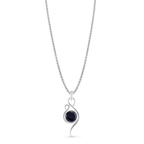 Flamingo Pendant Catherine Best Dev Tanzanite Cubic Zirconia Pendant on a 18