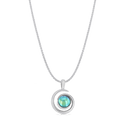 Koru II Pendant Catherine Best 18ct White Gold Pendant on an 18