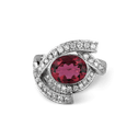 All Wrapped Up Ring Catherine Best Dev Pink Tourmaline 