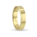 The CB Gentlemans Flat Court Shaped Wedding Ring Catherine Best Dev 18ct Yellow Gold 5mm 