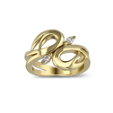 Love Birds Ring Catherine Best Dev Non Pave Set 