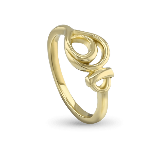 Petit Port Ring Catherine Best Dev 9ct Yellow Gold 