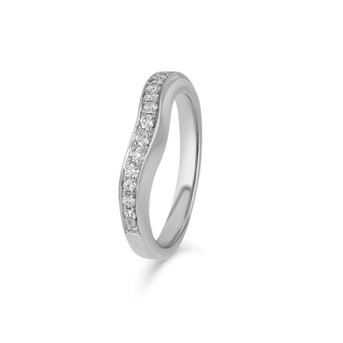 Starlight Ring Catherine Best Dev Platinum Top Set Diamonds Lower 22mm Version